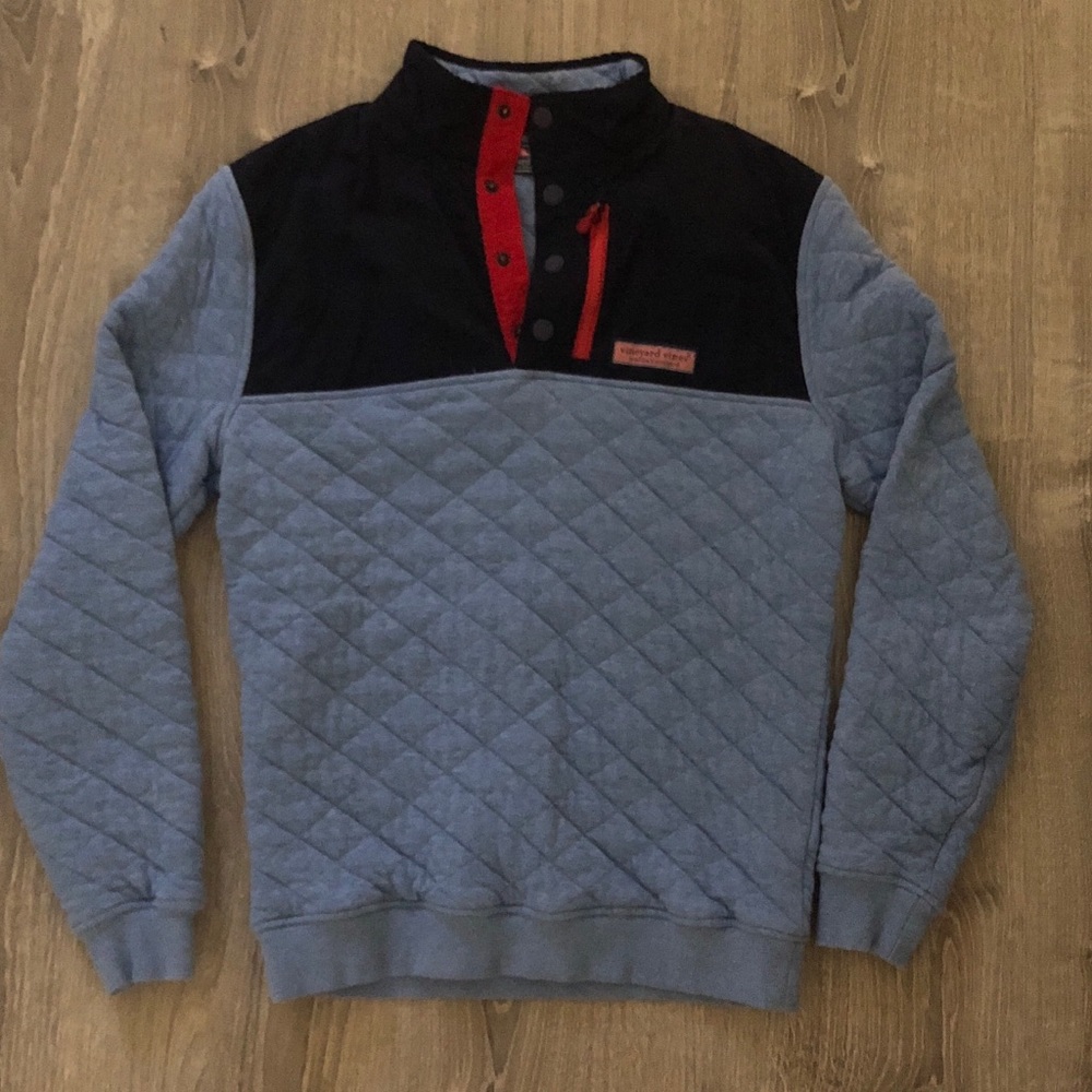 Vineyard Vines Quilted Pull-Over